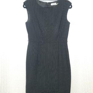 Pinstripe Calvin Klein dress